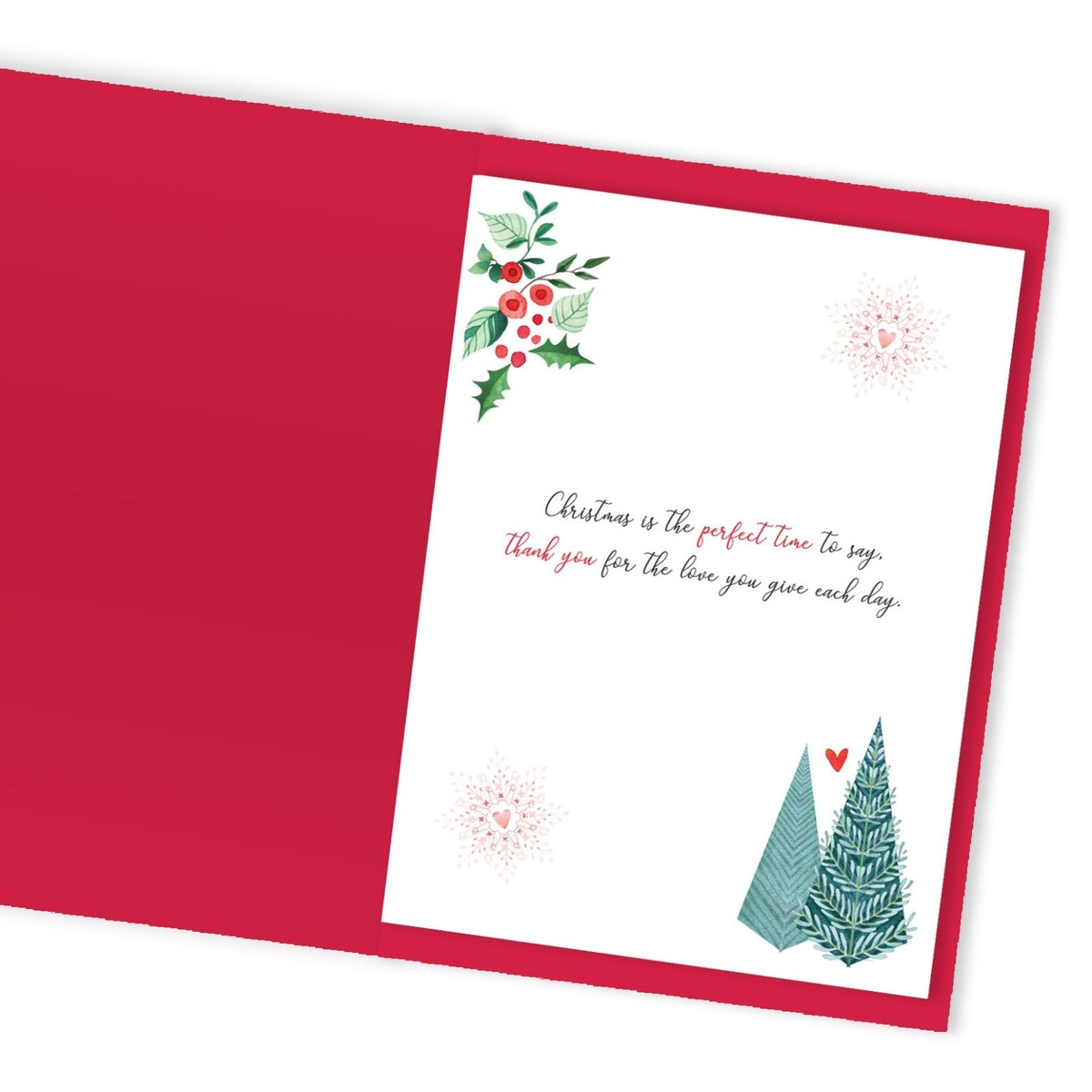 Husband Christmas Card Large Magnifique Hand-Finished Embellished Deer Design