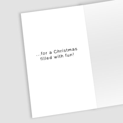 Dog With Christmas Balloons Christmas Money Wallet Gift Card