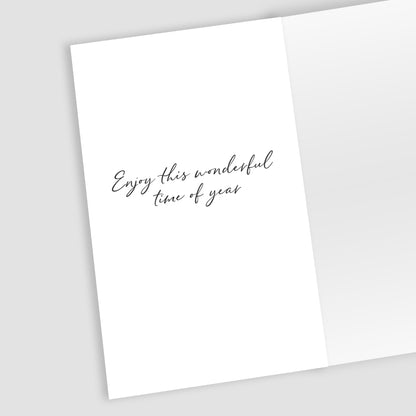 Pillar Box & Robin Christmas Money Wallet Gift Card