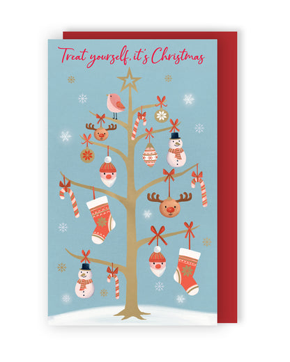 Modern Christmas Tree Christmas Money Wallet Gift Card