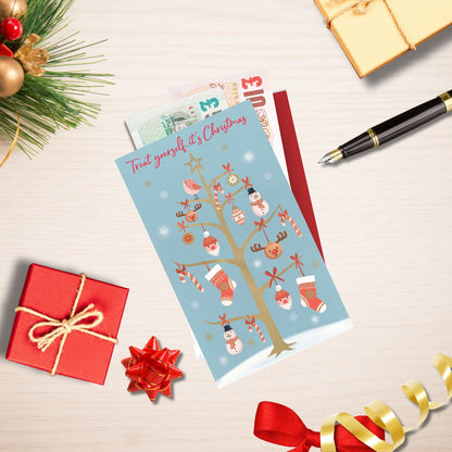 Modern Christmas Tree Christmas Money Wallet Gift Card