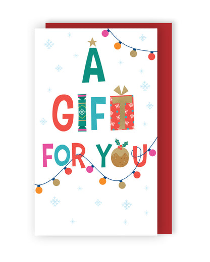 A Gift For You Christmas Money Wallet Gift Card