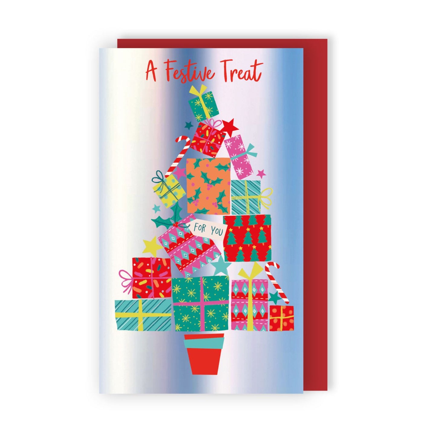 Money Wallet Christmas Card A Festive Treat For You Tree Of Gifts Gift Card