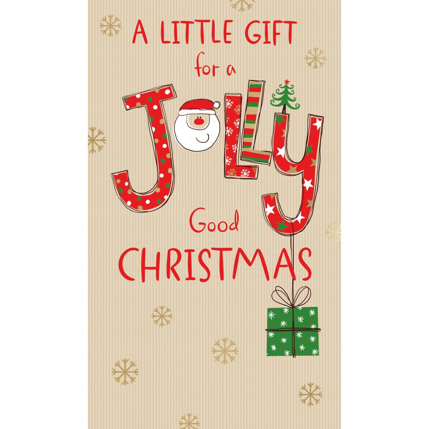 Money Wallet Christmas Card A Little Gift Cute Jolly Good Christmas Gift Card