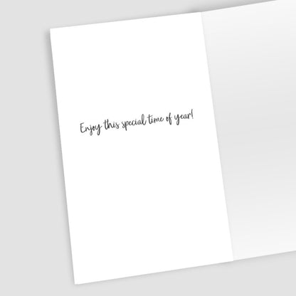 Money Wallet Christmas Card A Gift For You Festive Stocking Gift Card
