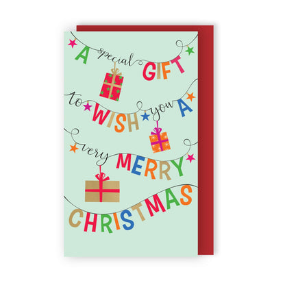 Money Wallet Christmas Card A Special Gift Merry Christmas Festive Gift Card
