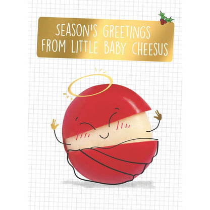Quitting Hollywood Christmas Card From Baby Cheesus Funny Card