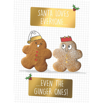 Quitting Hollywood Christmas Card Even The Ginger Ones! Funny Card