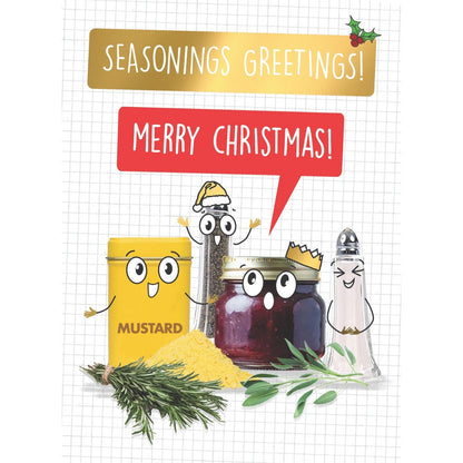 Quitting Hollywood Christmas Card Seasonings Greetings Funny Card