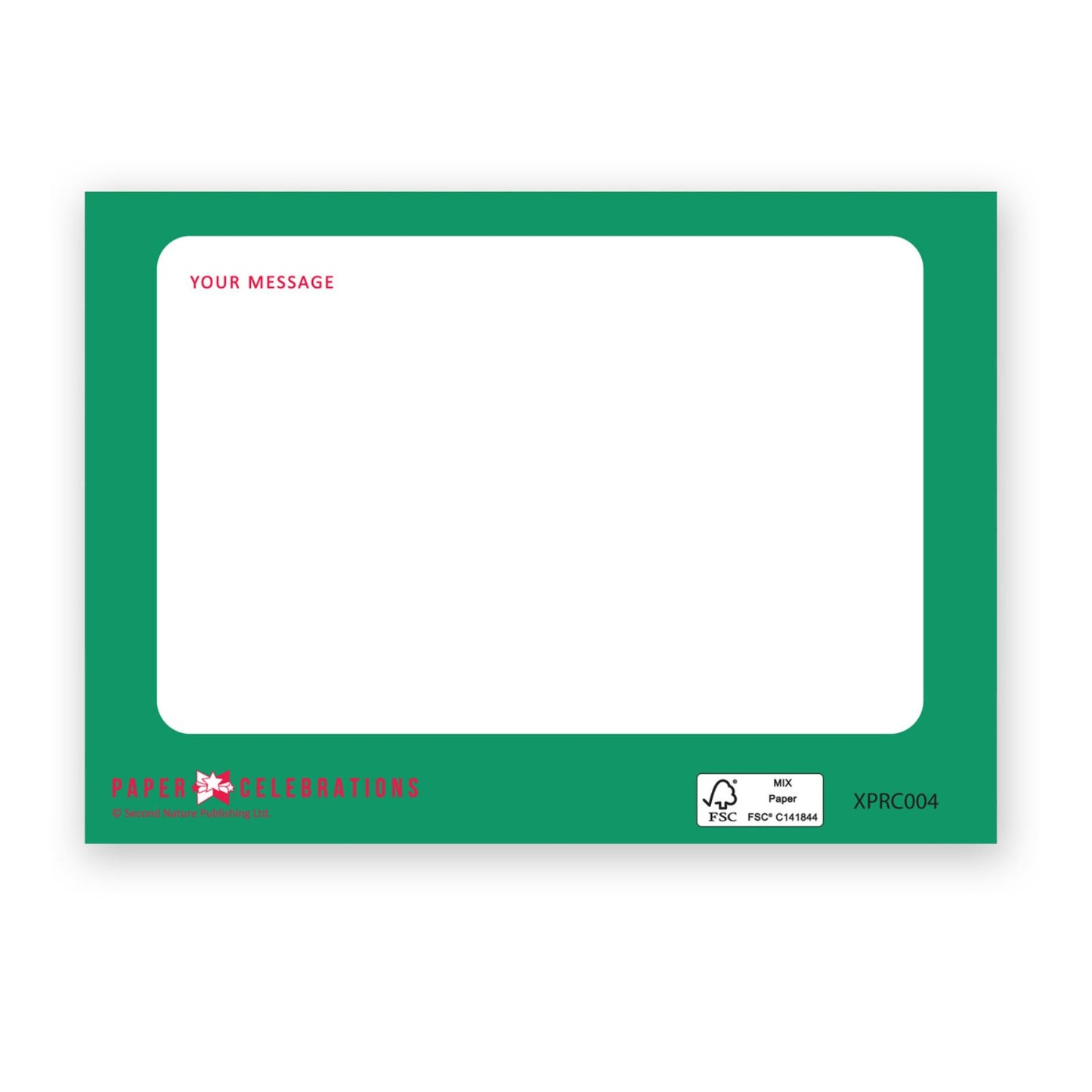 Pop Up Christmas Card Festive Wishes Fun 3D Xmas Greeting Card