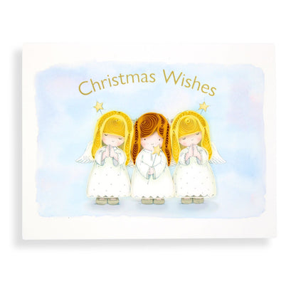 Christmas Quilling Cards Box of 4 Luxury Quilled Angel Handmade Xmas Cards