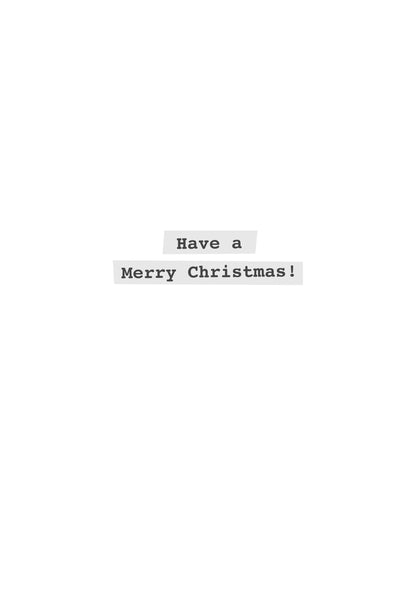 Quitting Hollywood Christmas Card Mum I'm Smiling Funny Card