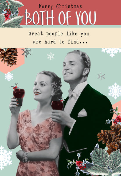 Quitting Hollywood Christmas Card To Both Of You Great People Funny Card