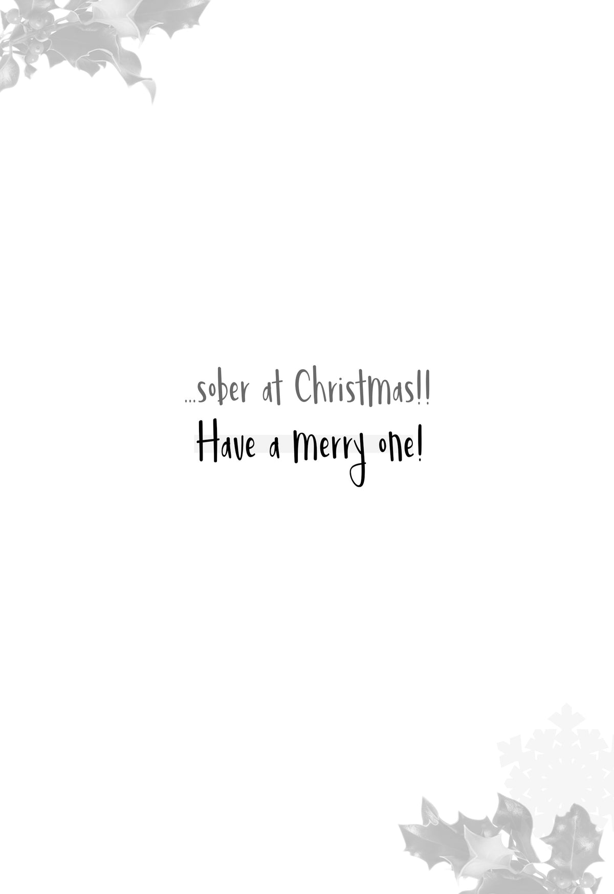 Quitting Hollywood Christmas Card To Both Of You Great People Funny Card