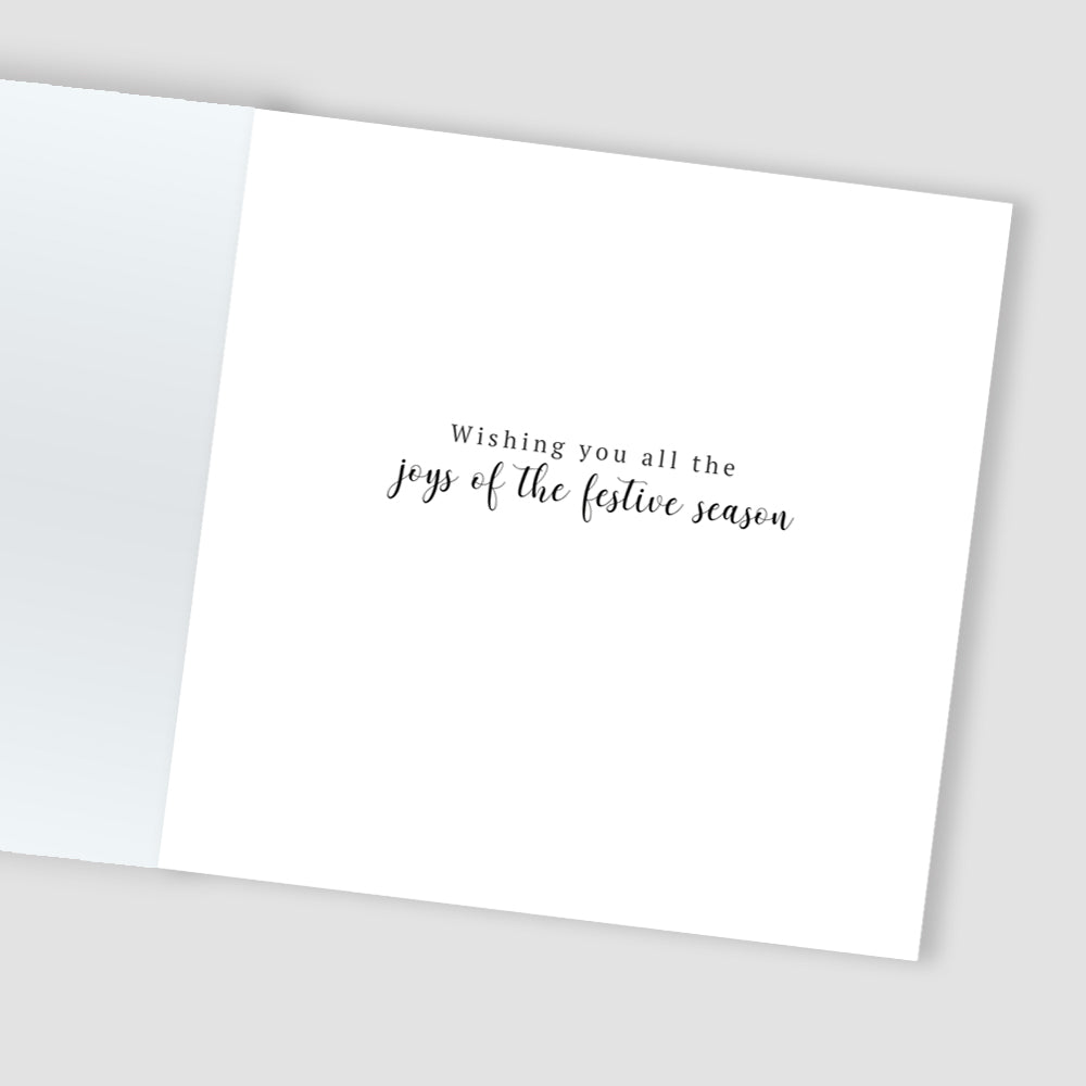 Box Of 8 Robin Hospice UK Charity Season's Greetings Charity Christmas Cards