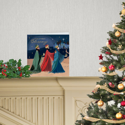 Box Of 8 Three Kings Religious Hospice UK Charity Christmas Cards