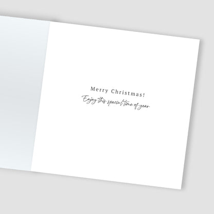 Box Of 8 Santa Sleigh Winter Wonderland Hospice UK Charity Christmas Cards