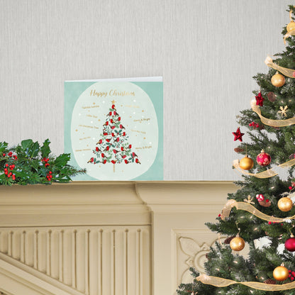Box Of 8 Tree Of Tweeting Robins Hospice UK Charity Christmas Cards