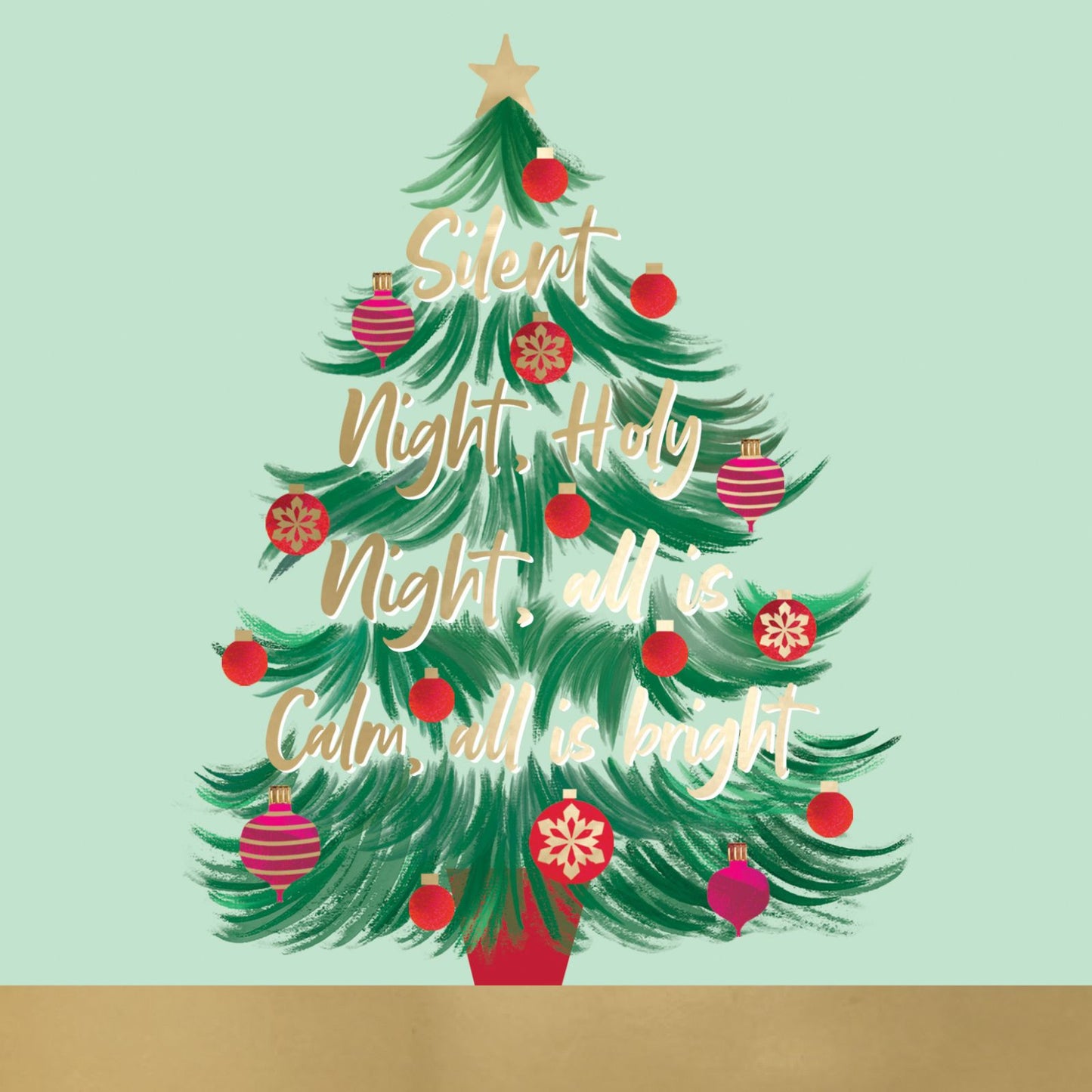 Hospice UK Charity Christmas Cards Box of 8 Tree Charitable Xmas Cards