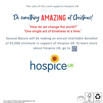 Hospice UK Charity Christmas Cards Box of 8 Tree Charitable Xmas Cards