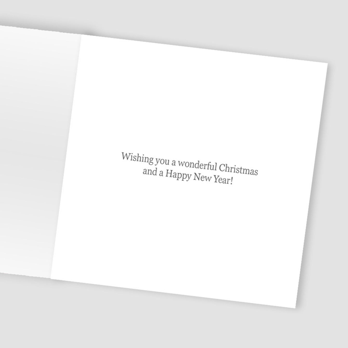 Box Of 8 Charity Christmas Cards Supporting Hospice UK Dog Watching Santa Design