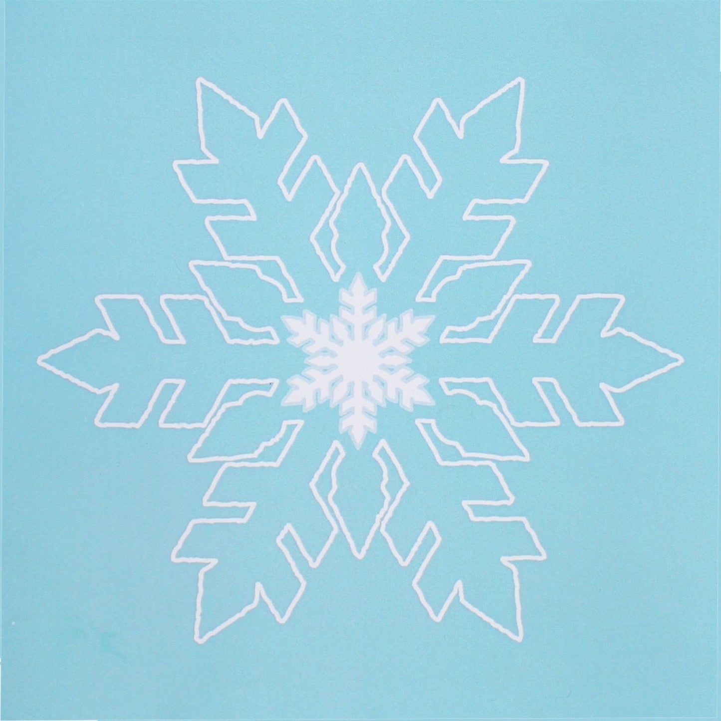 2toTango 3D Pop Up Christmas Card Festive Snowflake Xmas Cards