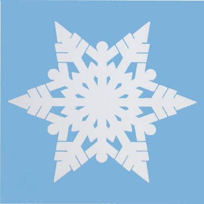 2toTango 3D Pop Up Christmas Card White Snowflake Xmas Cards