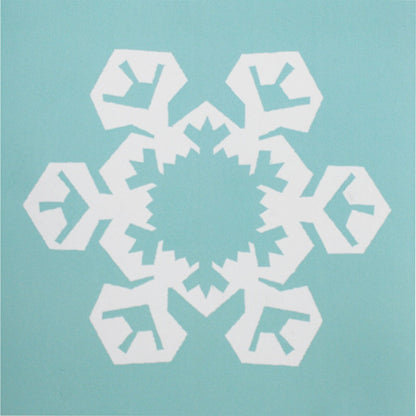 2toTango 3D Pop Up Christmas Card Snowy Snowflake Xmas Cards