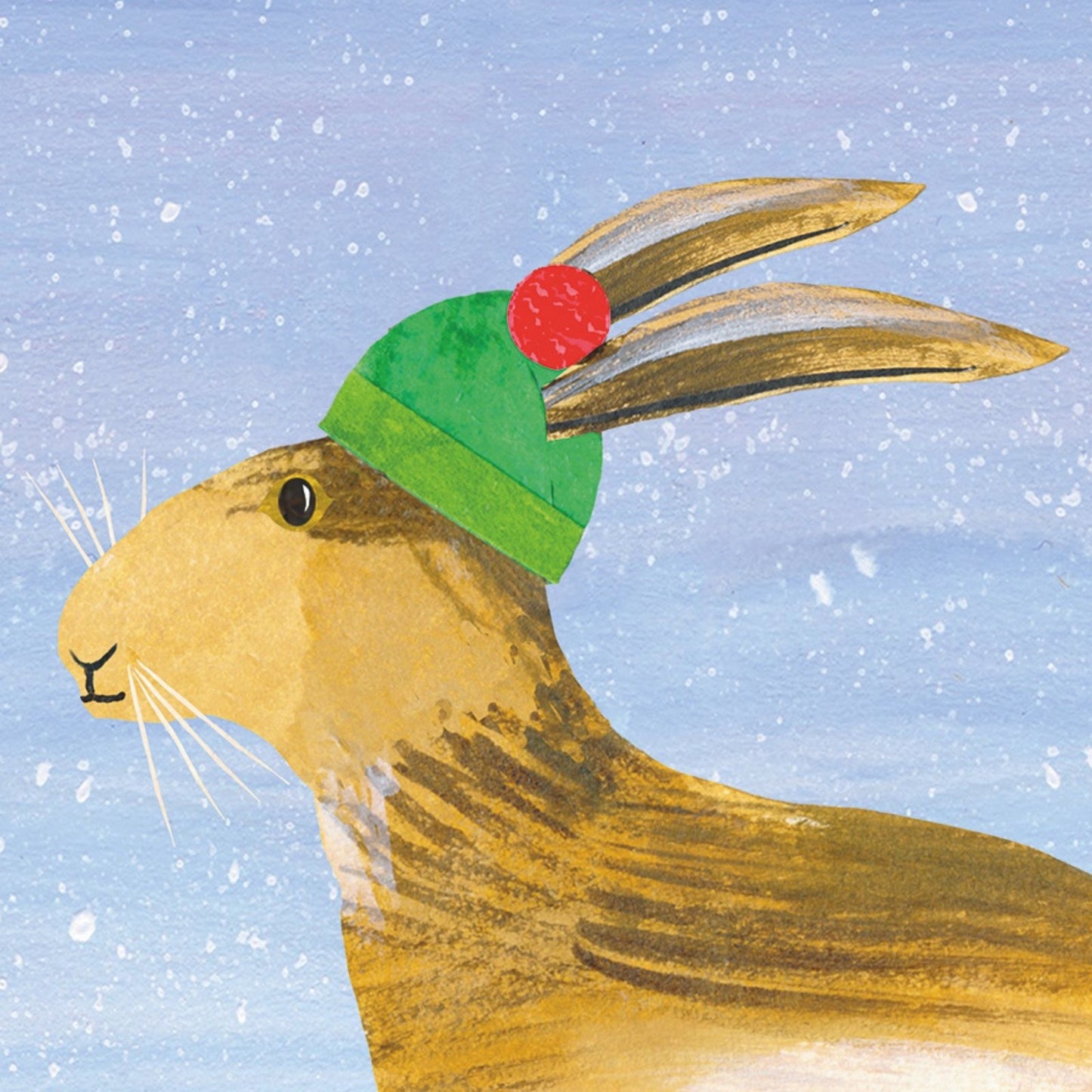2toTango 3D Pop Up Christmas Card Magical Hare Xmas Cards