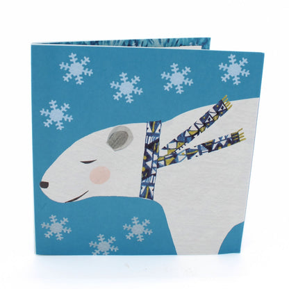 2toTango 3D Pop Up Christmas Card Cute Polar Bear Xmas Cards