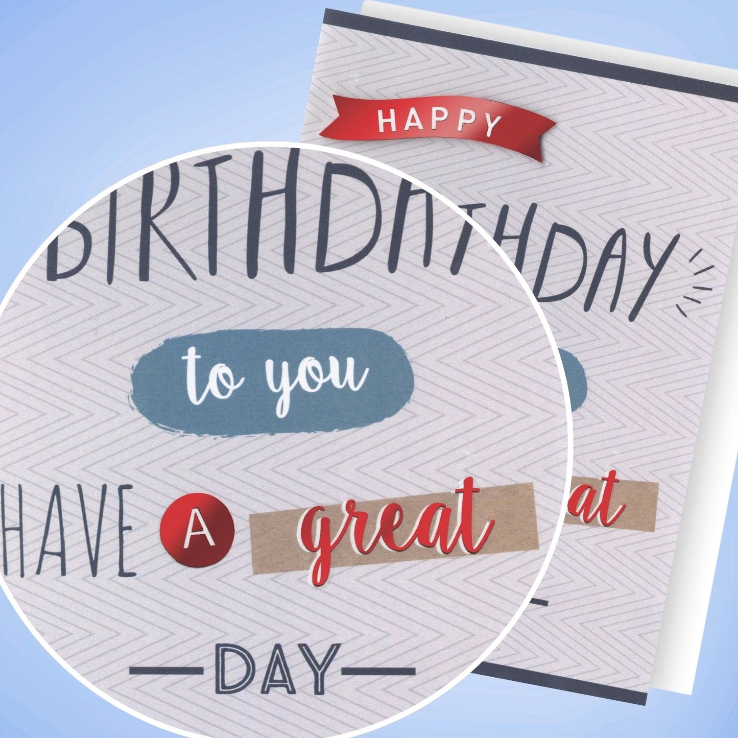 Hand-Finished Happy Birthday To You Embellished Celebration Card For Him