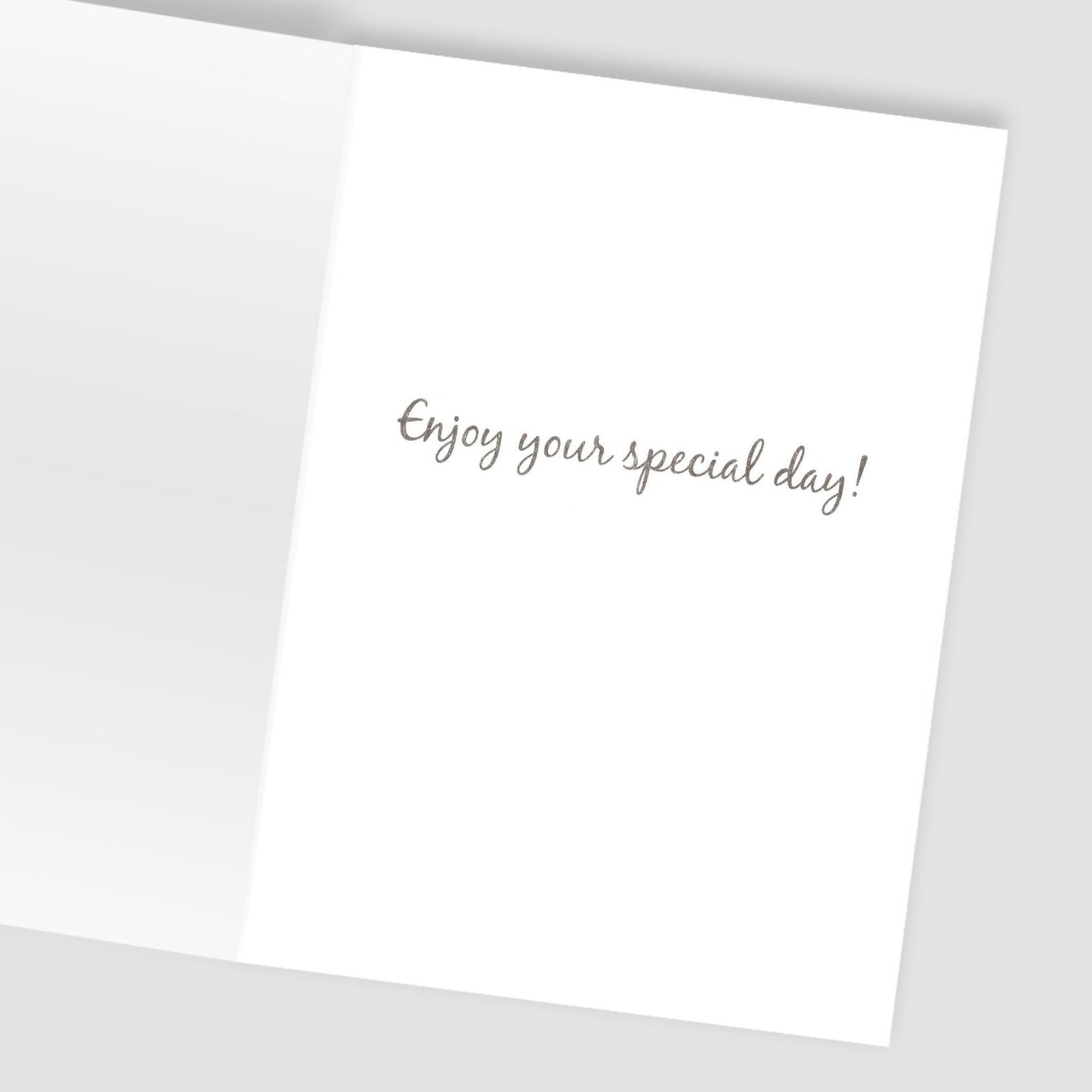 Hand-Finished Happy Birthday Card Sparkling Floral Butterfly Glittered For Her