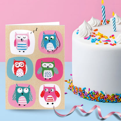 Cute Owls Any Occasion Greeting Card