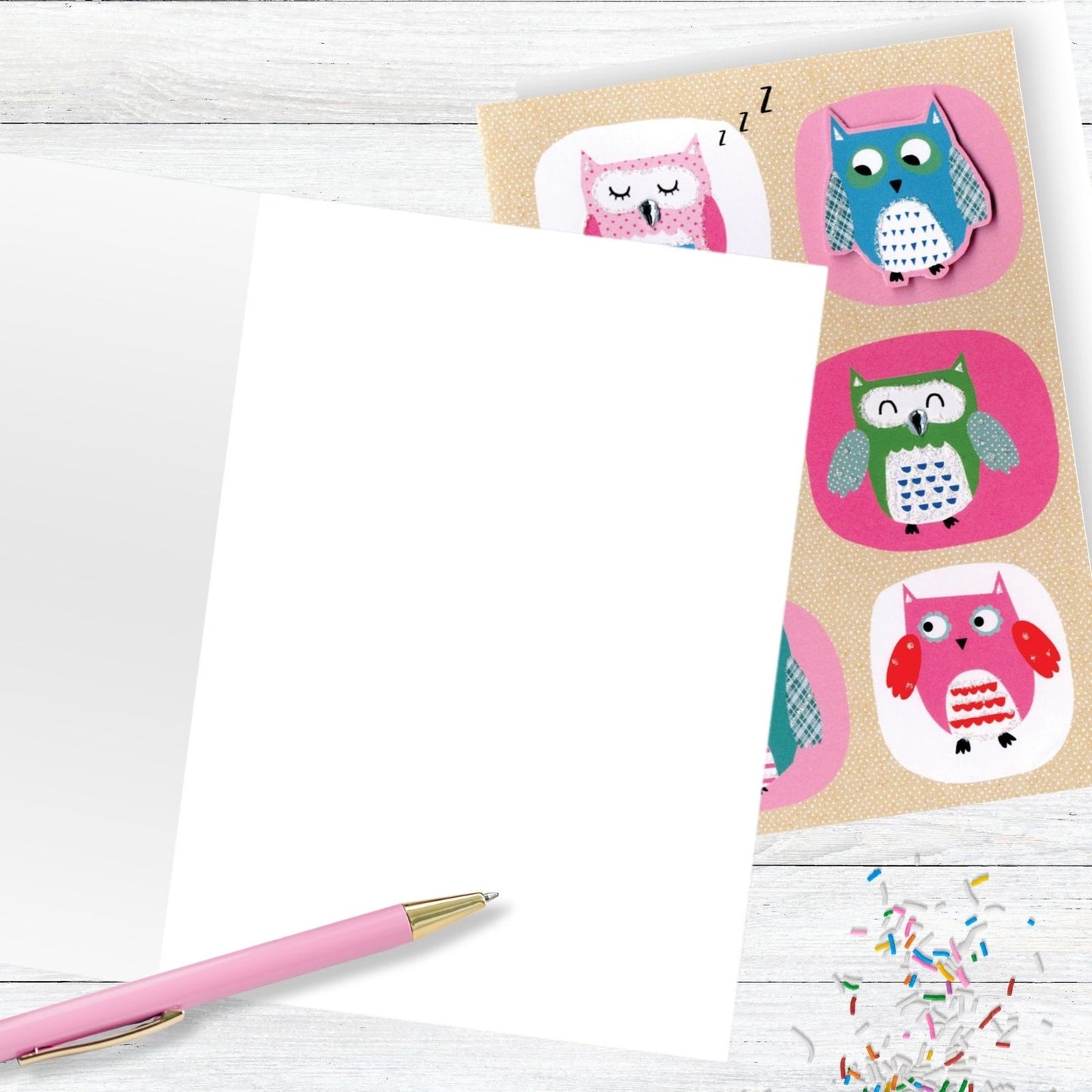 Cute Owls Any Occasion Greeting Card