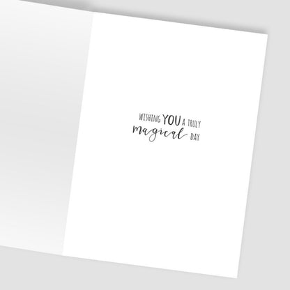 Hand-Finished Mermaid Wishes Birthday Greeting Card Embellished Card For Her