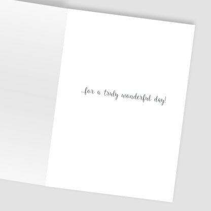 Hand-Finished Birthday Wishes Card Magical Unicorn Embellished Card For Her