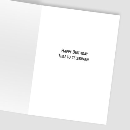 Hand-Finished Funny Birthday Greeting Card Oldies Vs You Party Sloth Embellished