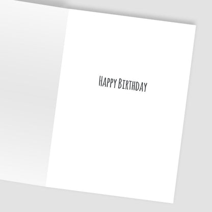 Hand-Finished Vintage Birthday Card Things That Age Well Cheese Wine You!