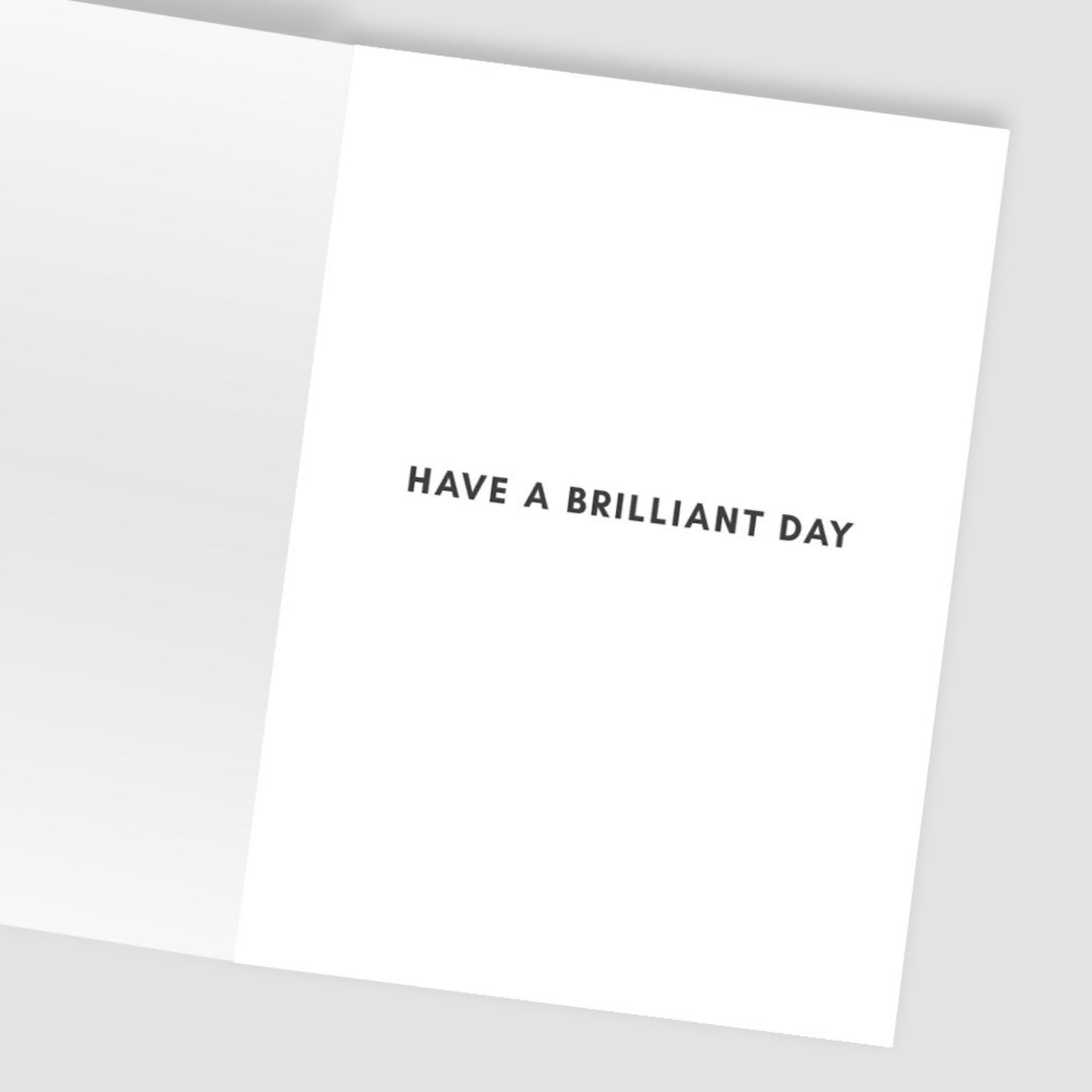 Hand-Finished Foiled Birthday Card Embellished B I R T H D A Y ! For Him