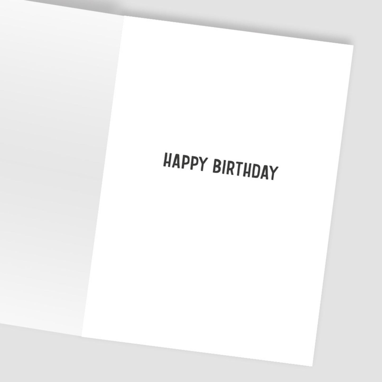 Hand-Finished Birthday Greeting Card Hip-Hip Hooray! Celebration For Him