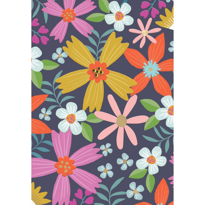 Hand-Finished Floral Card Embellished Greeting Card Blank For Any Occasion