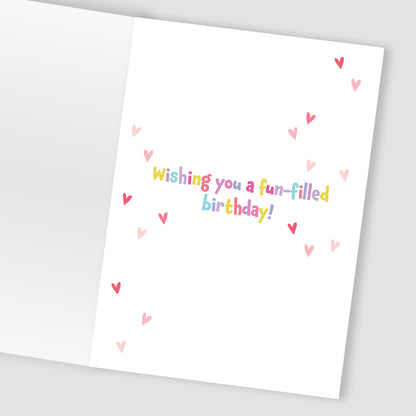 Girls 3rd Birthday 3 Yippee! Fun Kids Tattoo Toucan Childrens Birthday Card