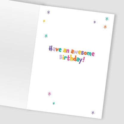 Boys 7th Birthday 7 Today Fun Kids Tattoo Crocodile Childrens Birthday Card