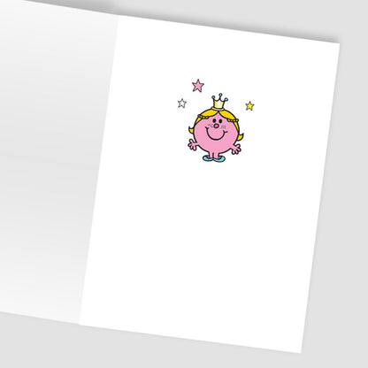 Zazoo Tattoo Mr. Men Birthday Card Includes Little Miss Princess Tattoo