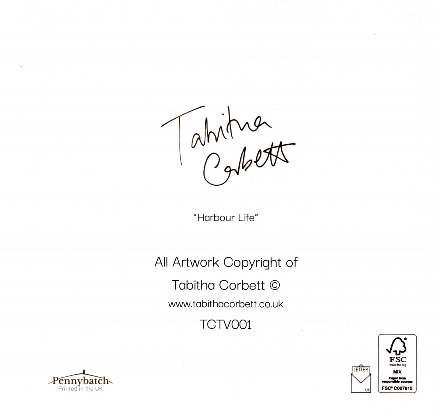 Tabitha Corbett 'Harbour Life' Bobbing Fun Adventure! Artistic Greeting Card