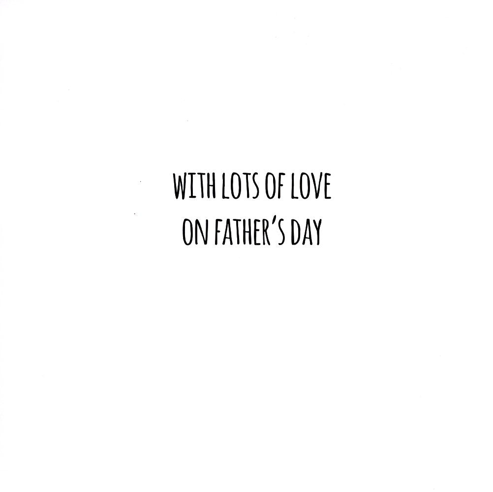 The Greatest Dad Embellished Father's Day Card