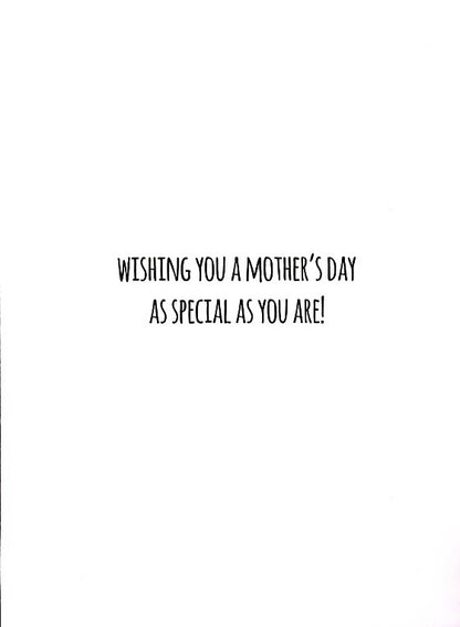 Love On Mother's Day Flowers Embellished Mother's Day Card