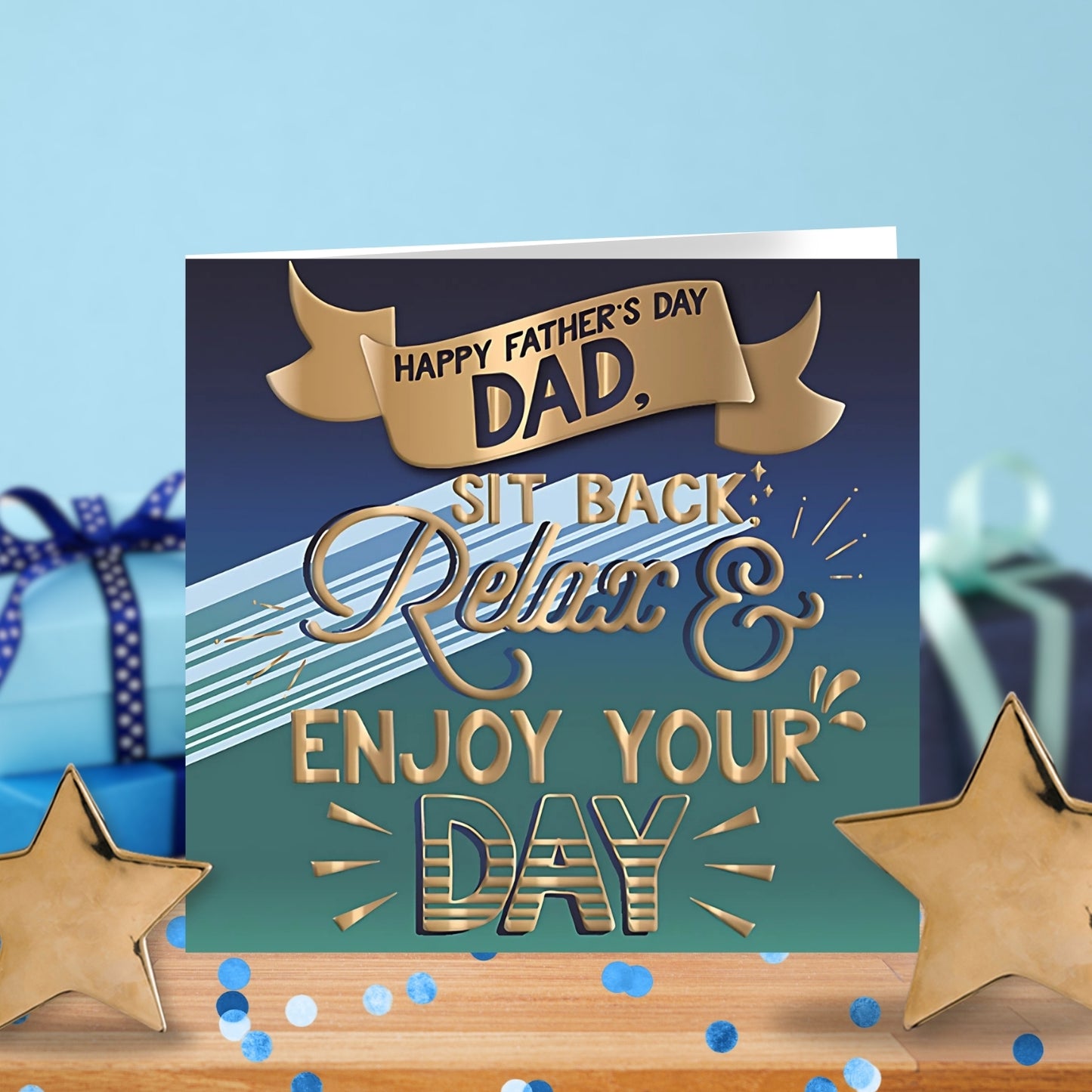 Dad Enjoy Your Day Father's Day Greeting Card