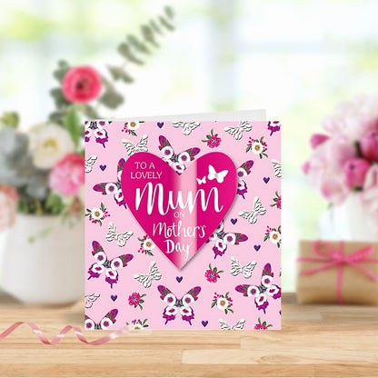 Mum Butterflies Happy Mother's Day Greeting Card