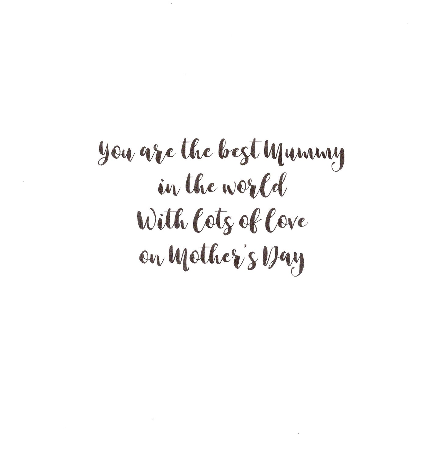 Happy Mother's Day Card Lovely Mummy Handmade Greeting By Talking Pictures